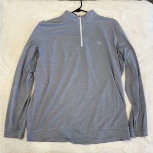 Rhoback q-zip. Size XL. Navy and white. Smoke free home.